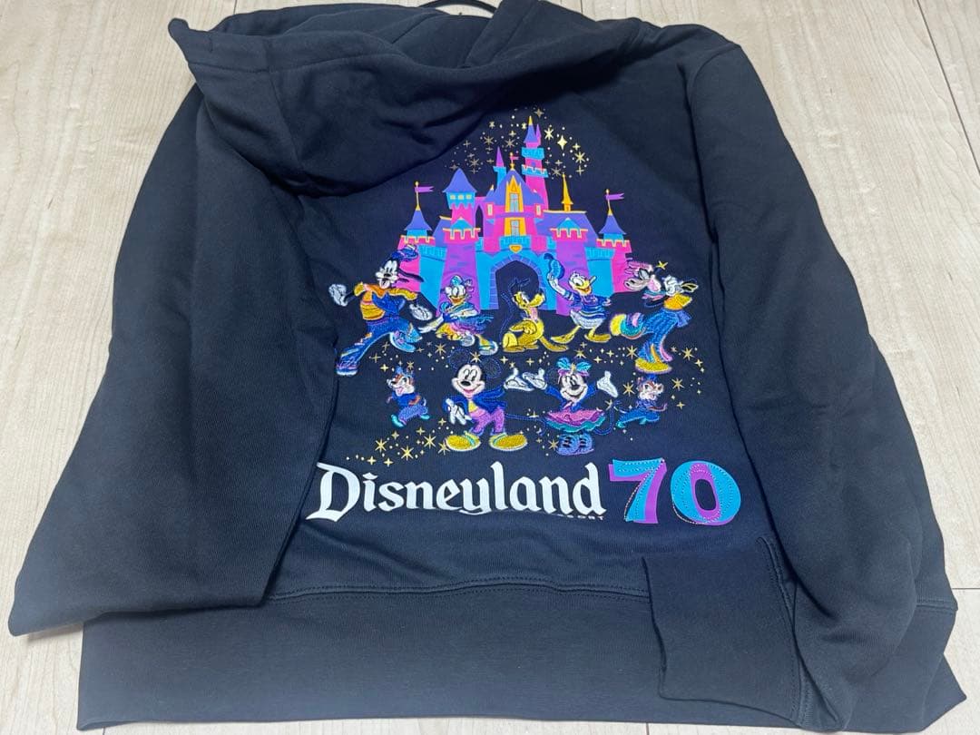 カリフォルニアディズニー 70周年 パーカー