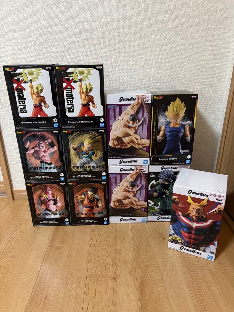 Grandista まとめ売り ドラゴンボール ワンピース ナルト ヒロアカ