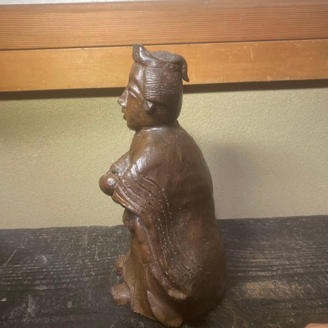 陶器製 マリヤ観音置物