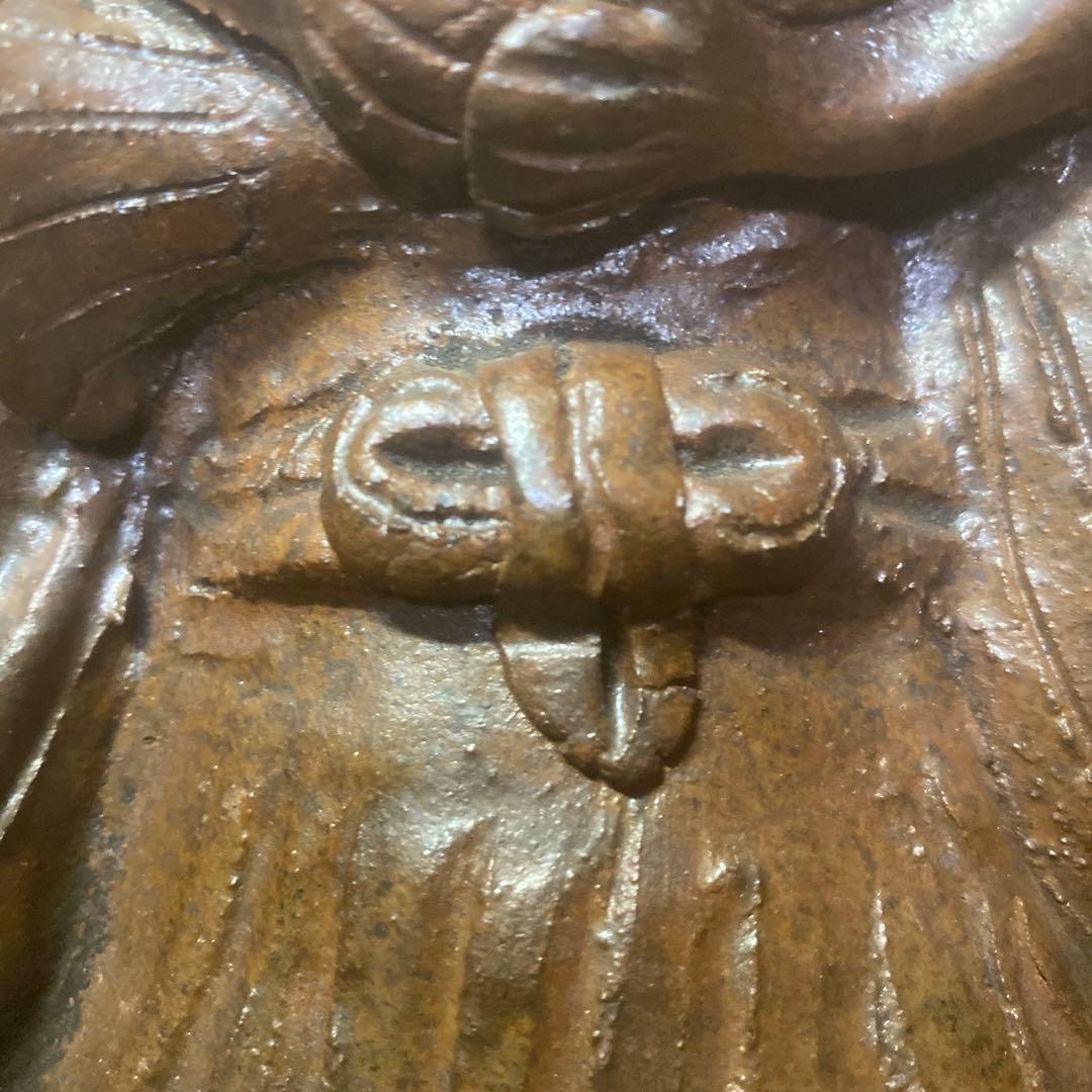 陶器製 マリヤ観音置物