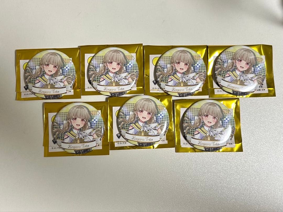 ぶいすぽっ！フェス缶バッジ 7個 小雀とと