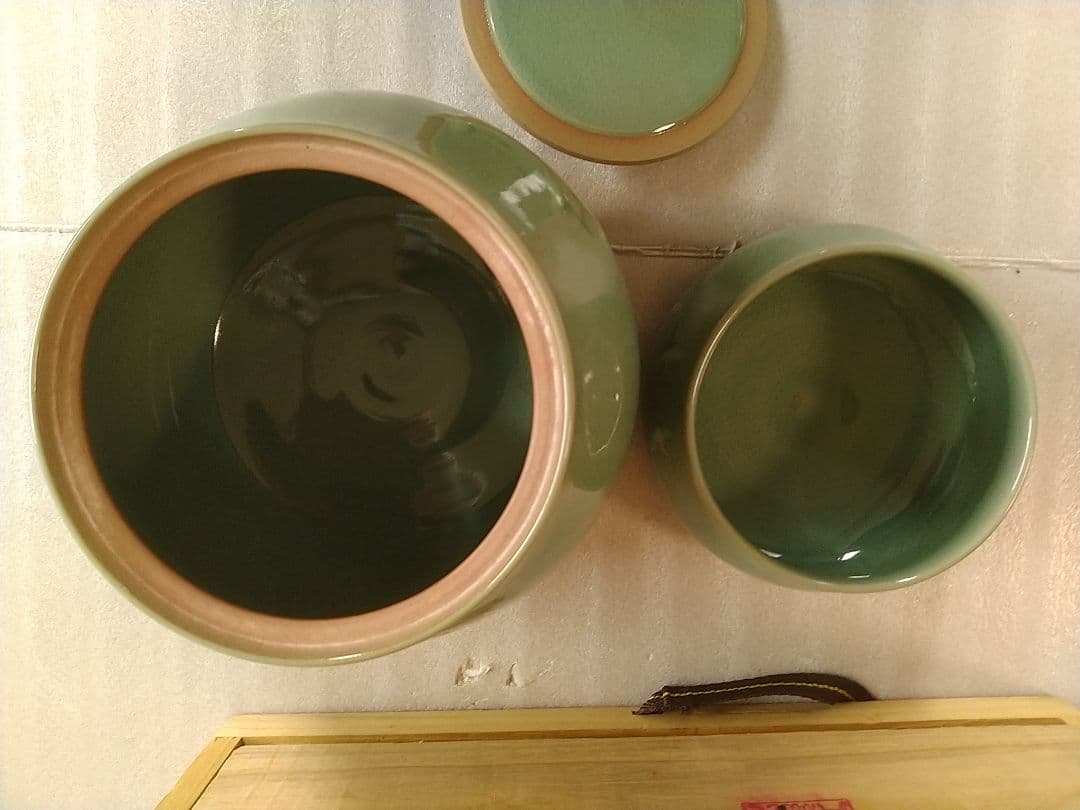 高麗青磁 青珍窯 梁命煥作 皆具茶器 茶道具 - メルカリ