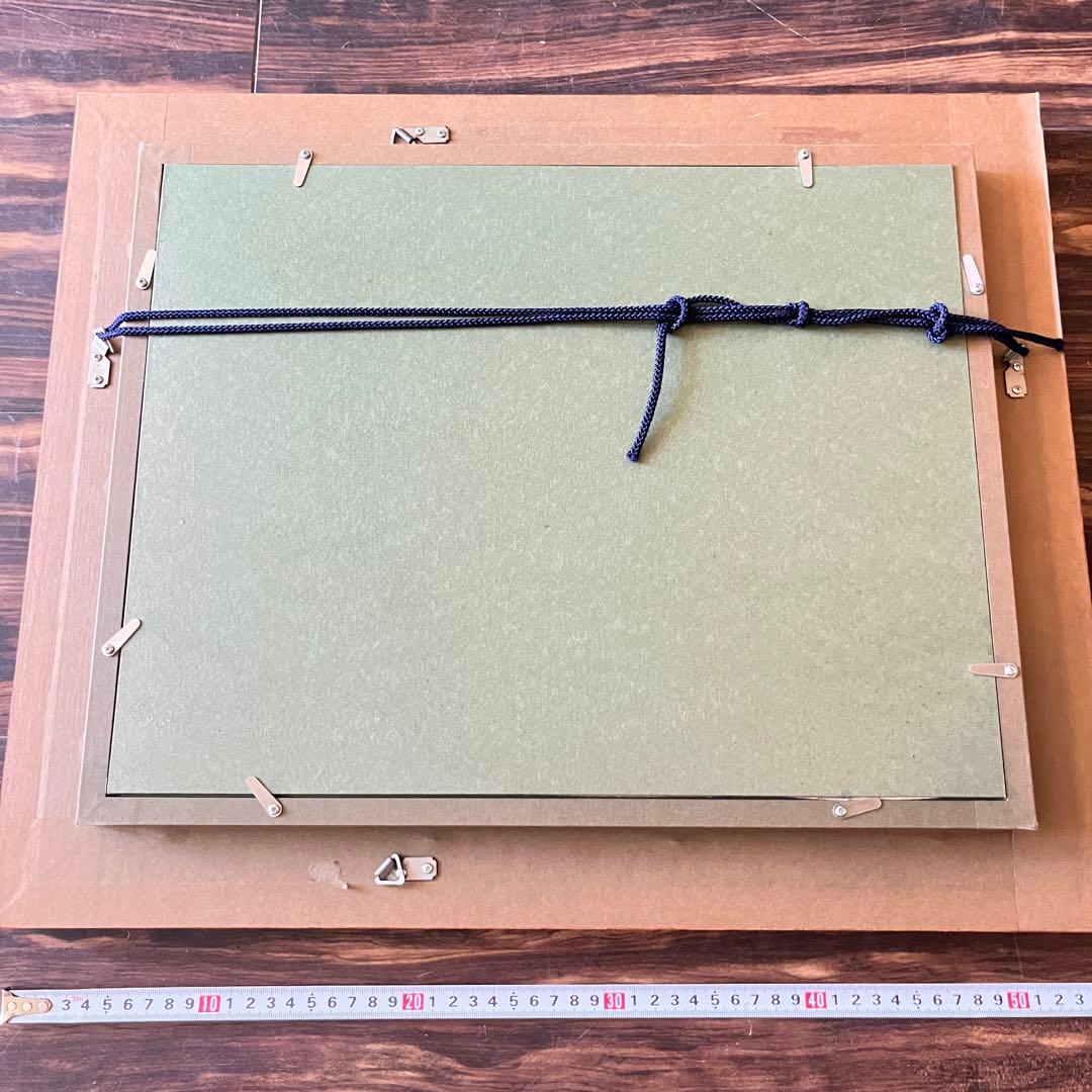 石川茂男「京北秋色」油彩 6号 額装 民家の画家 油絵 C - メルカリ