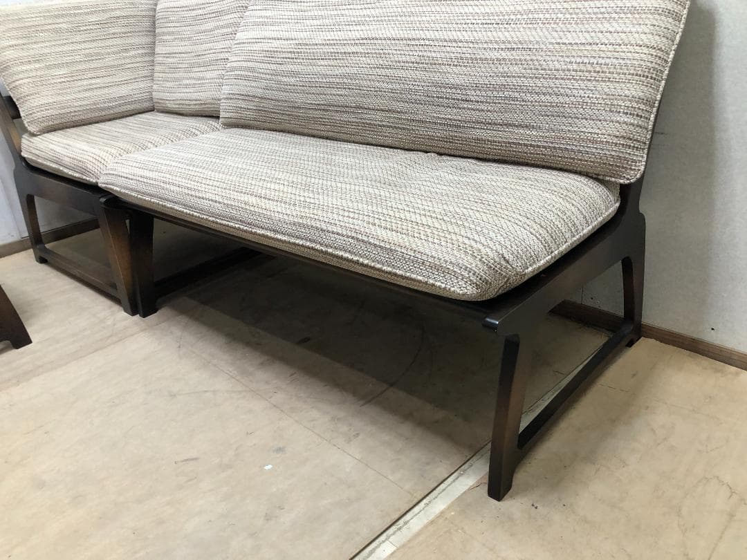 ナフコ　ホノカ　リビングダイニング　6点セット　ブラウン　250325-1