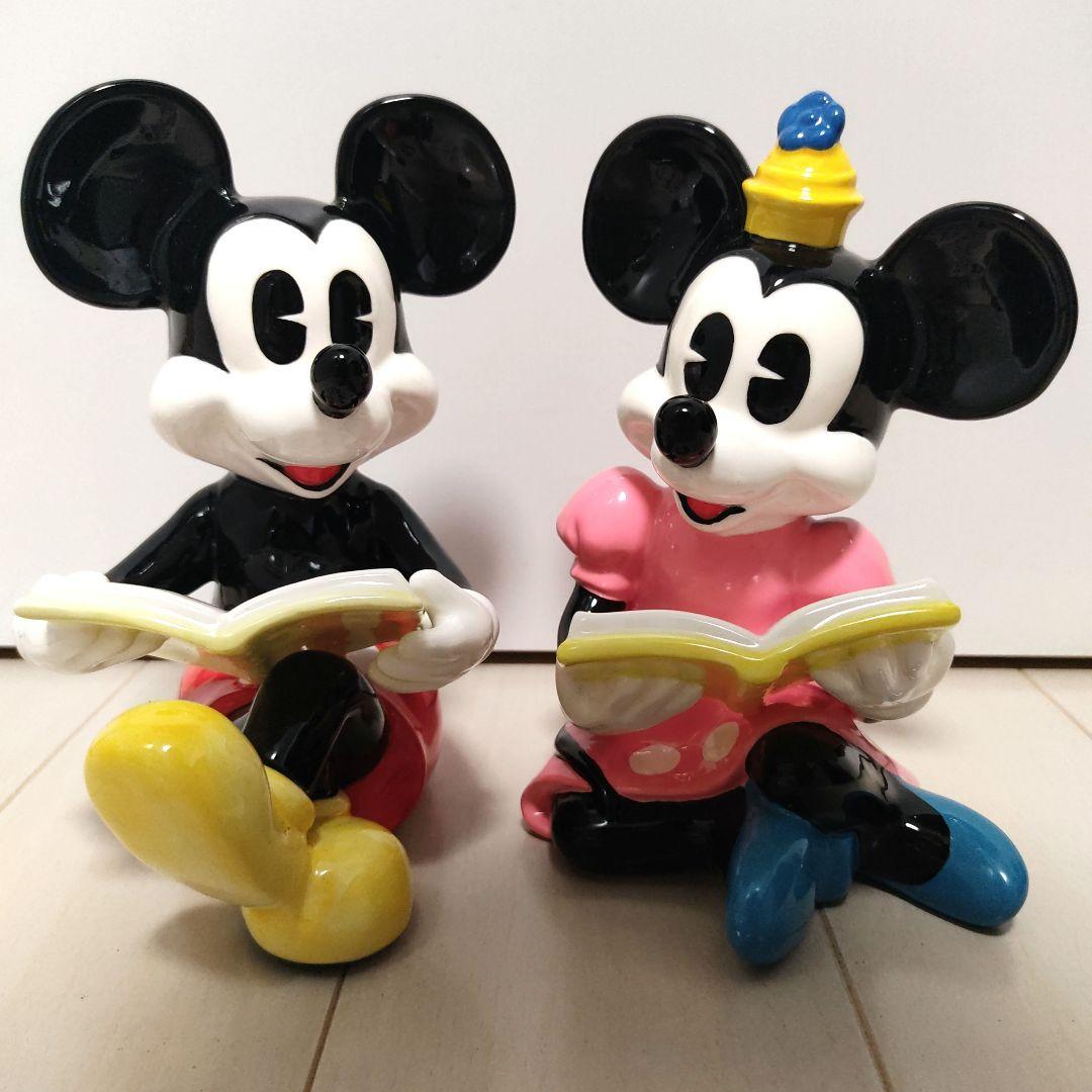 ディズニー 陶器品 置物 ミッキー ミニー - メルカリ