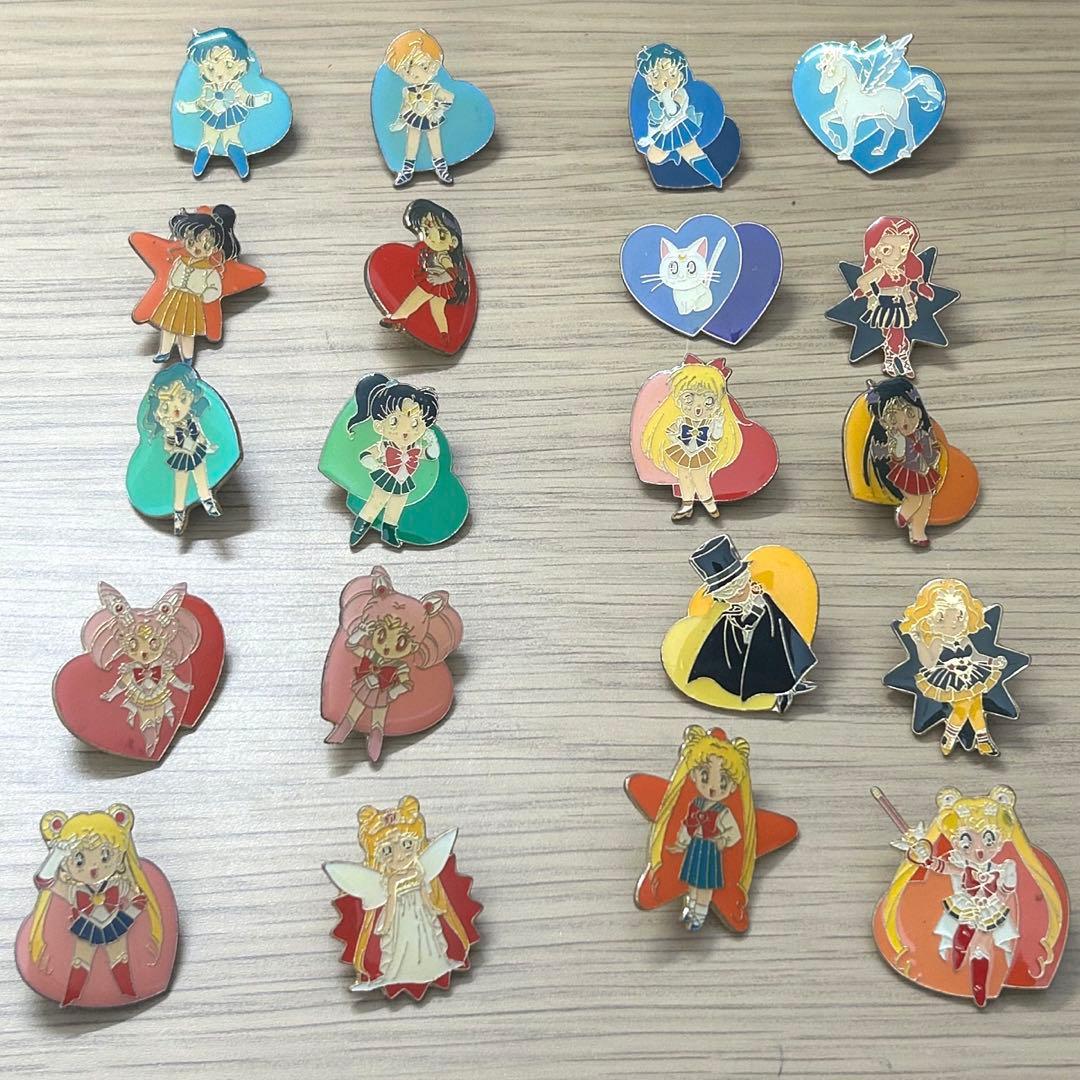レア品】美少女戦士セーラームーン ピンズ ピンバッチ 20個セット