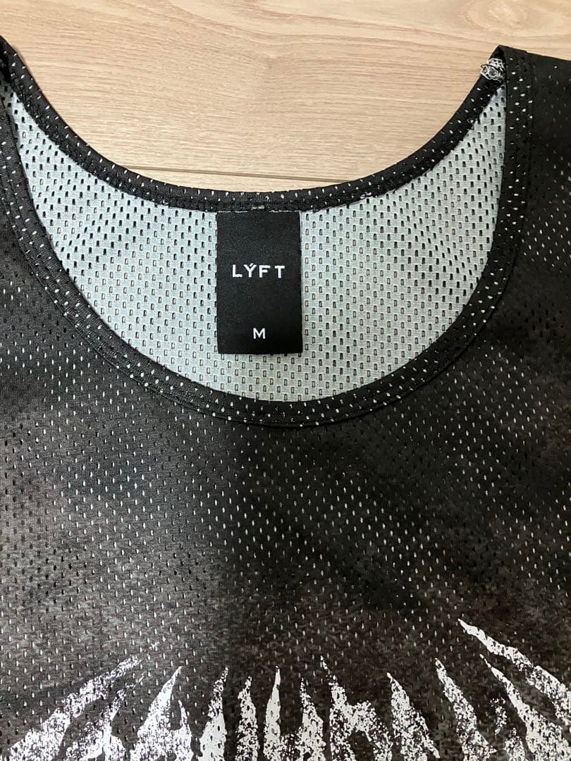 LYFT デスメタルロゴ ヴィンテージメッシュタンクトップ - メルカリ
