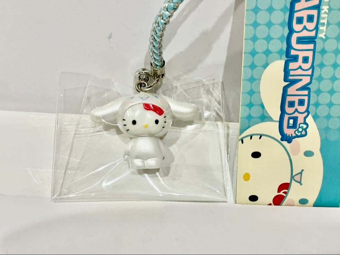 H*1様 ハローキティ 根付 ストラップ サンリオキャラクターかぶりんぼ ６種
