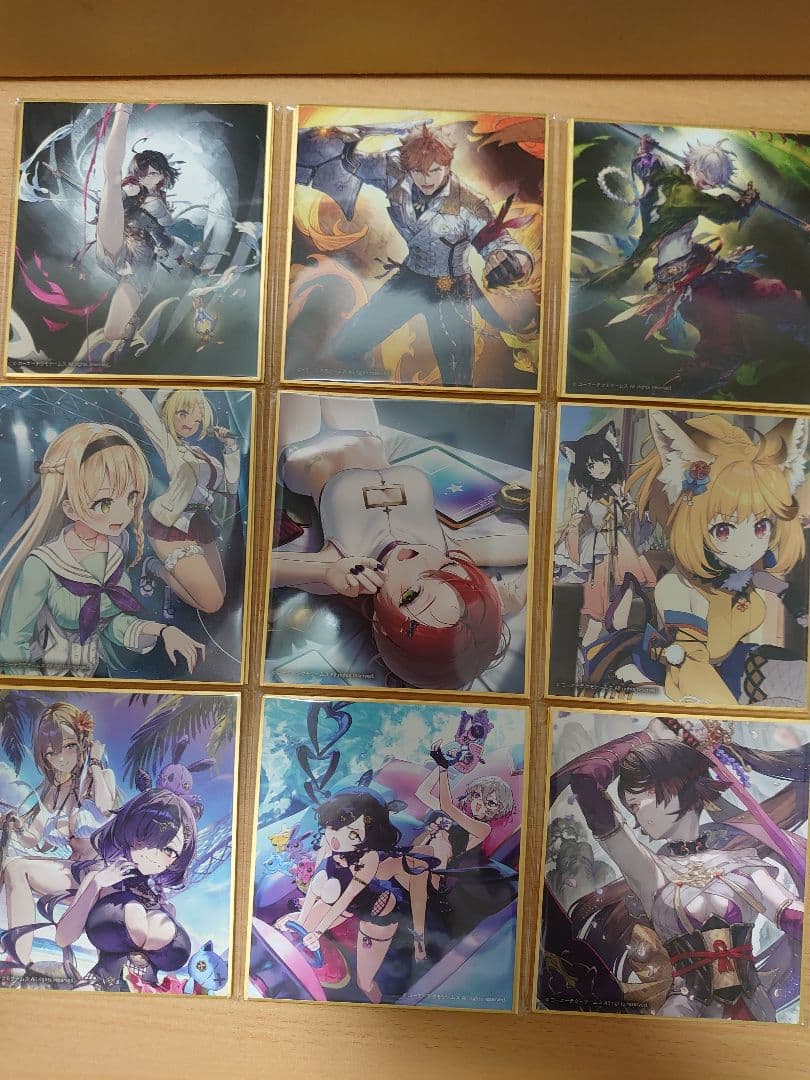 レスレリアーナのアトリエ 2周年記念くじ ミニ色紙A〜I賞フルセット18