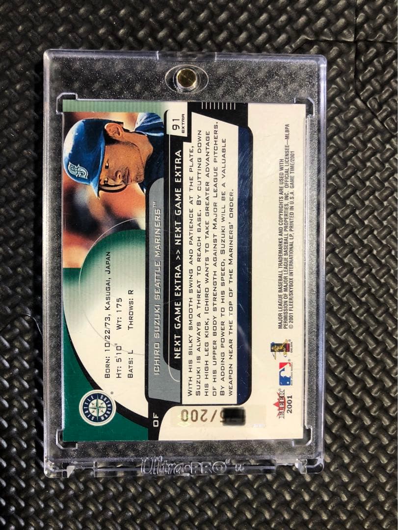 FLEER2001❣️NEXT GAME EXTRA200枚限定イチロールーキー❣️ Z12