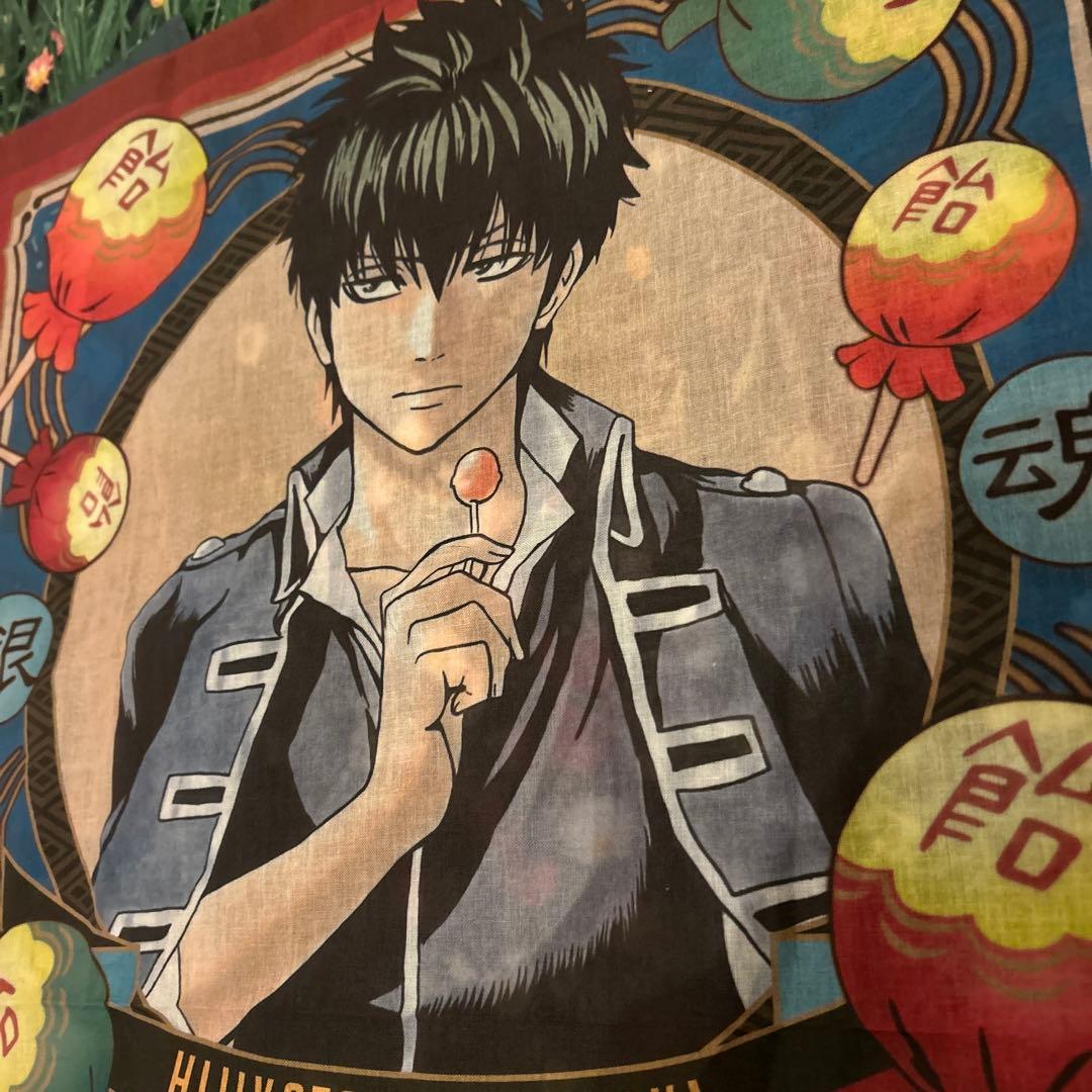 銀魂 入れ替わり編 大判ハンカチ 坂田銀時 土方十四郎 レア