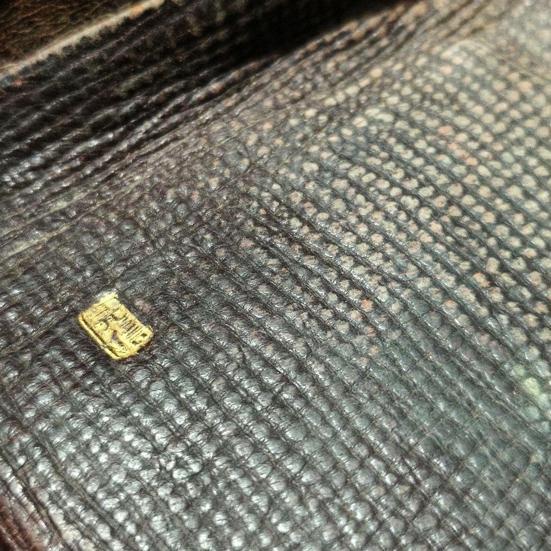 刀剣美術 仕込み煙管 天然材緒締め玉 本革タバコ入れ 元信在銘 銅細工金具武具