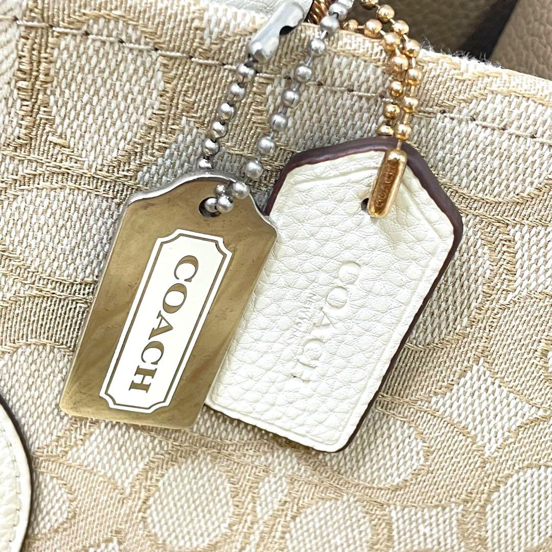 極美品 コーチ ハンドバッグ ショルダー トート デンプシー 2way 大容量