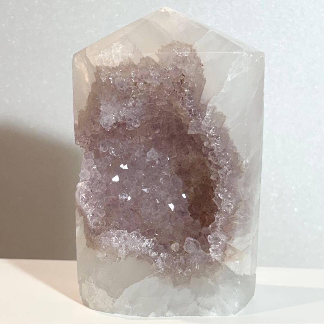 非常にレア！ アメジストジオード瑪瑙 大きいサイズ 673g ジオード 非常にレア！ アメジストジオード瑪瑙 大きいサイズ 673g ジオード