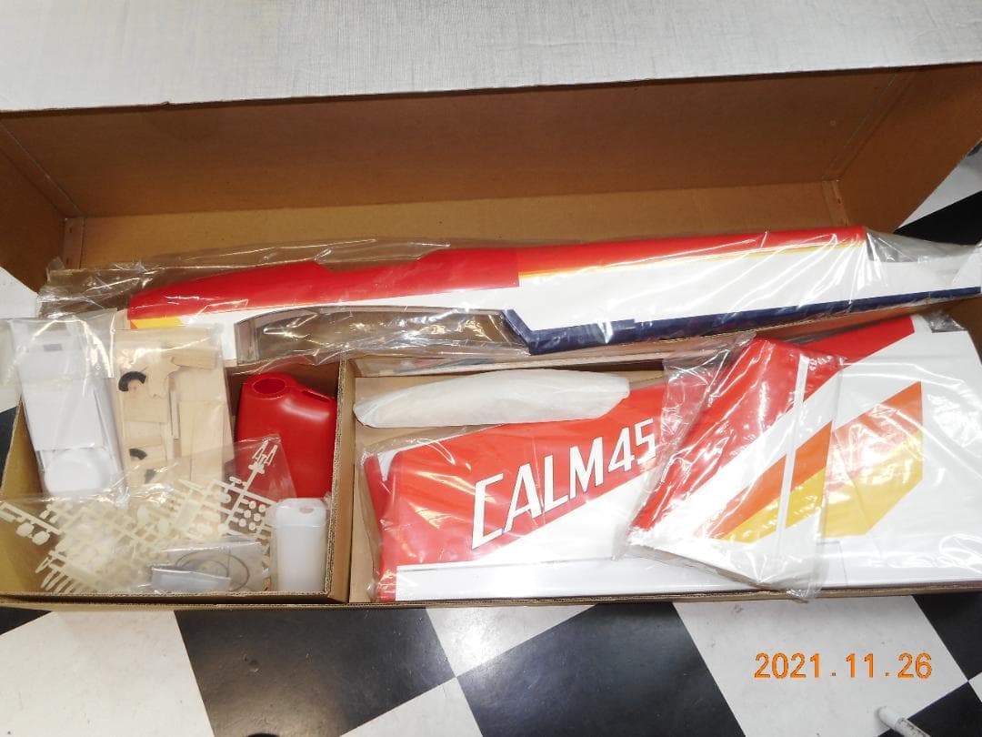 ラジコン飛行機 OK模型 EZカーム45半完成品