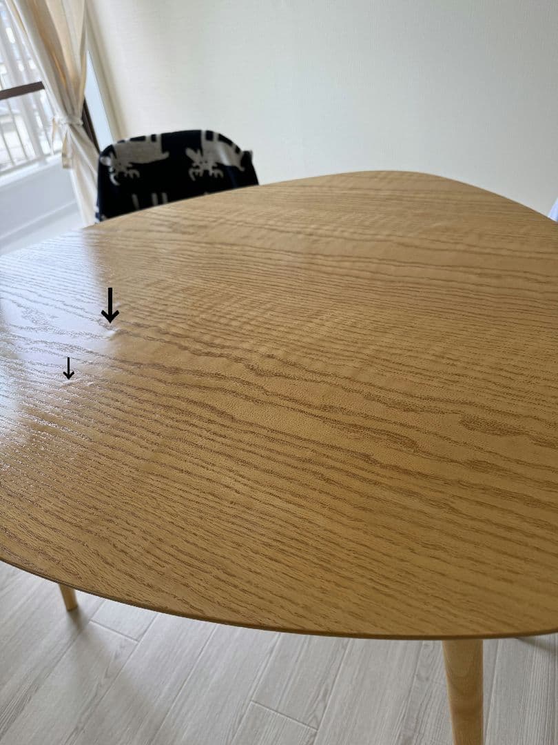 【tk】noce ダイニングテーブルBF2458 オーク