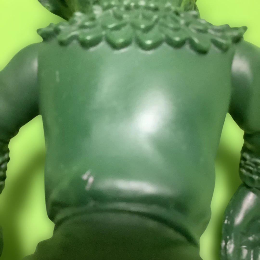 ビリケン商会★ソフビ★ガレージキット★大頭人★ハマハヤオ★暗闇の悪魔★組み立て済