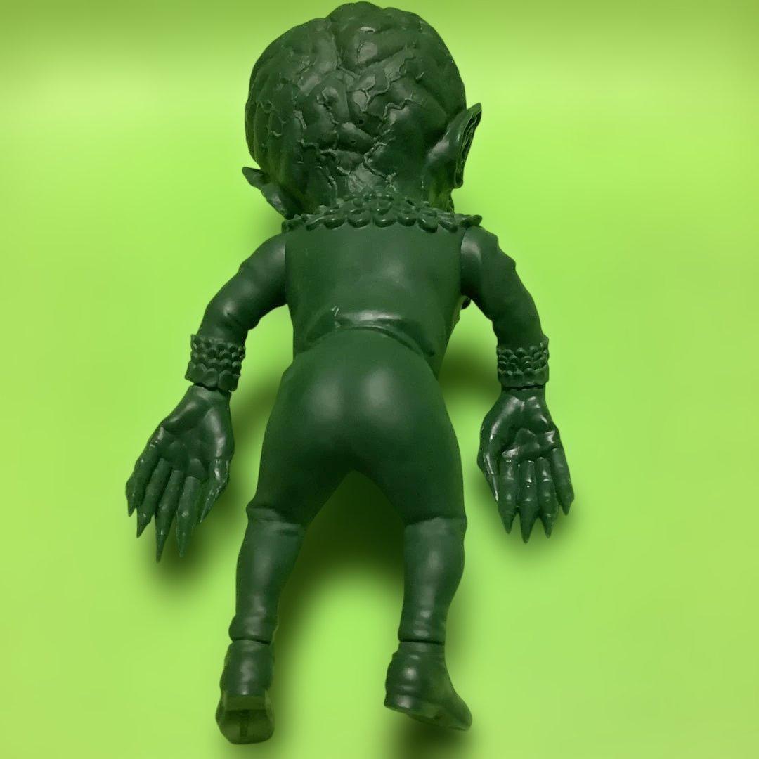 ビリケン商会★ソフビ★ガレージキット★大頭人★ハマハヤオ★暗闇の悪魔★組み立て済