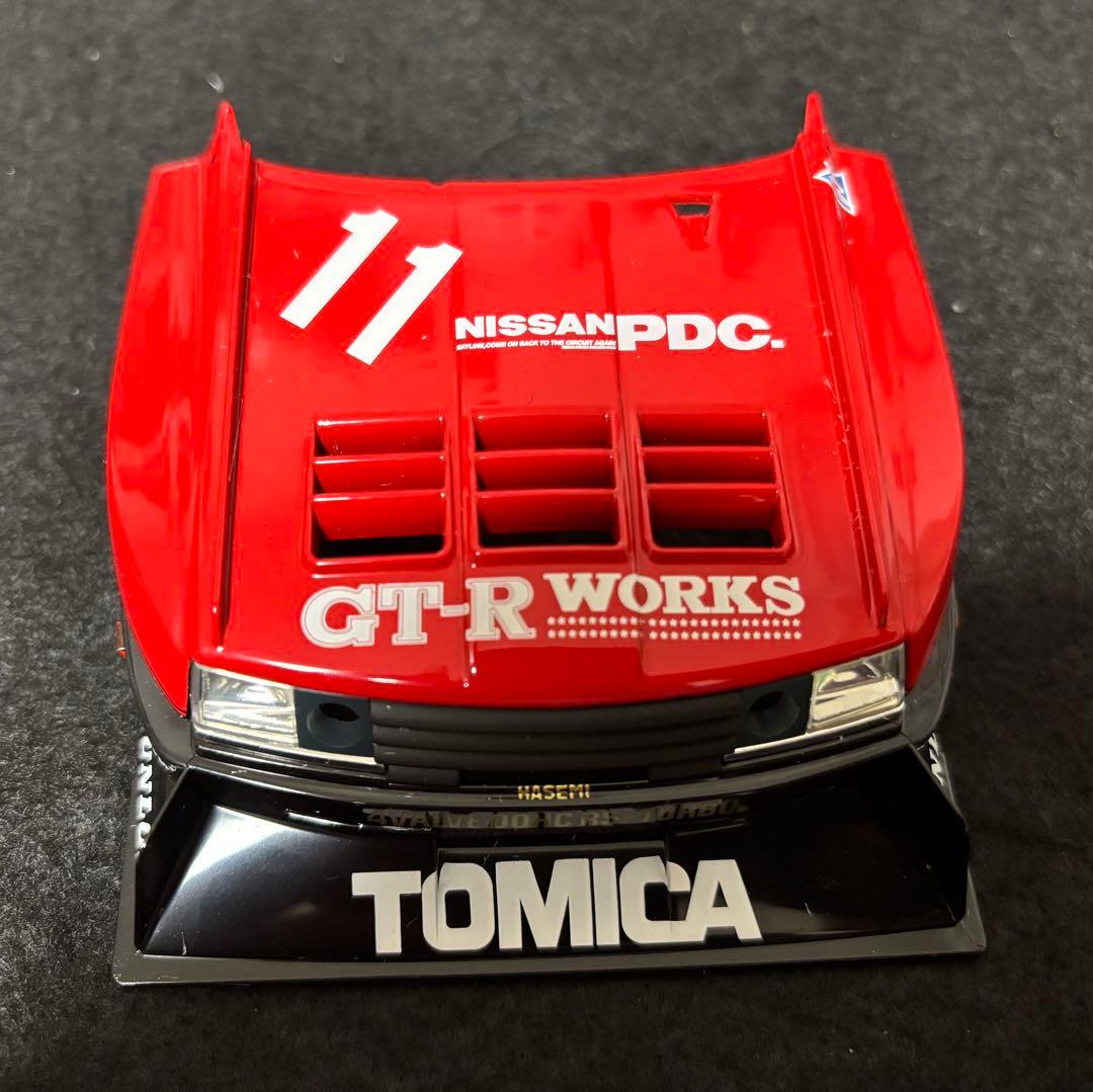 希少箱付きラス1 トミカエブロ　スカイラインRSスーパーシルエット　前期