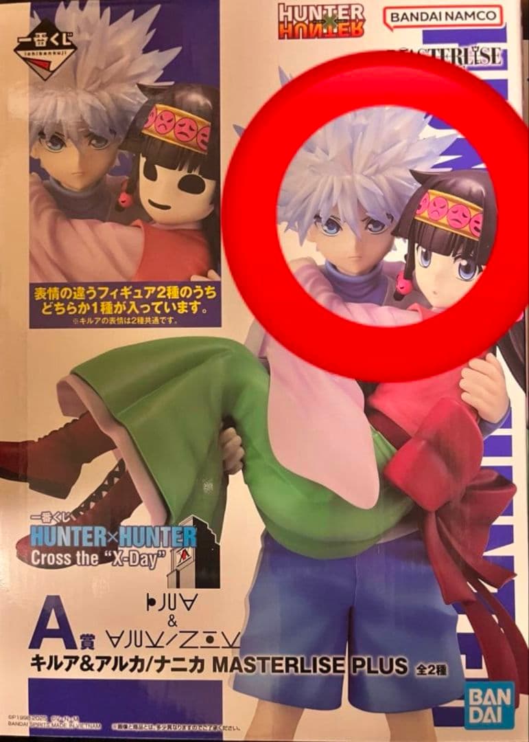 HUNTER×HUNTER キルア & アルカ MASTERLISE PLUS FIG] A賞 キルア&アルカ MASTERLISE PLUS 一番くじ HUNTER×HUNTER