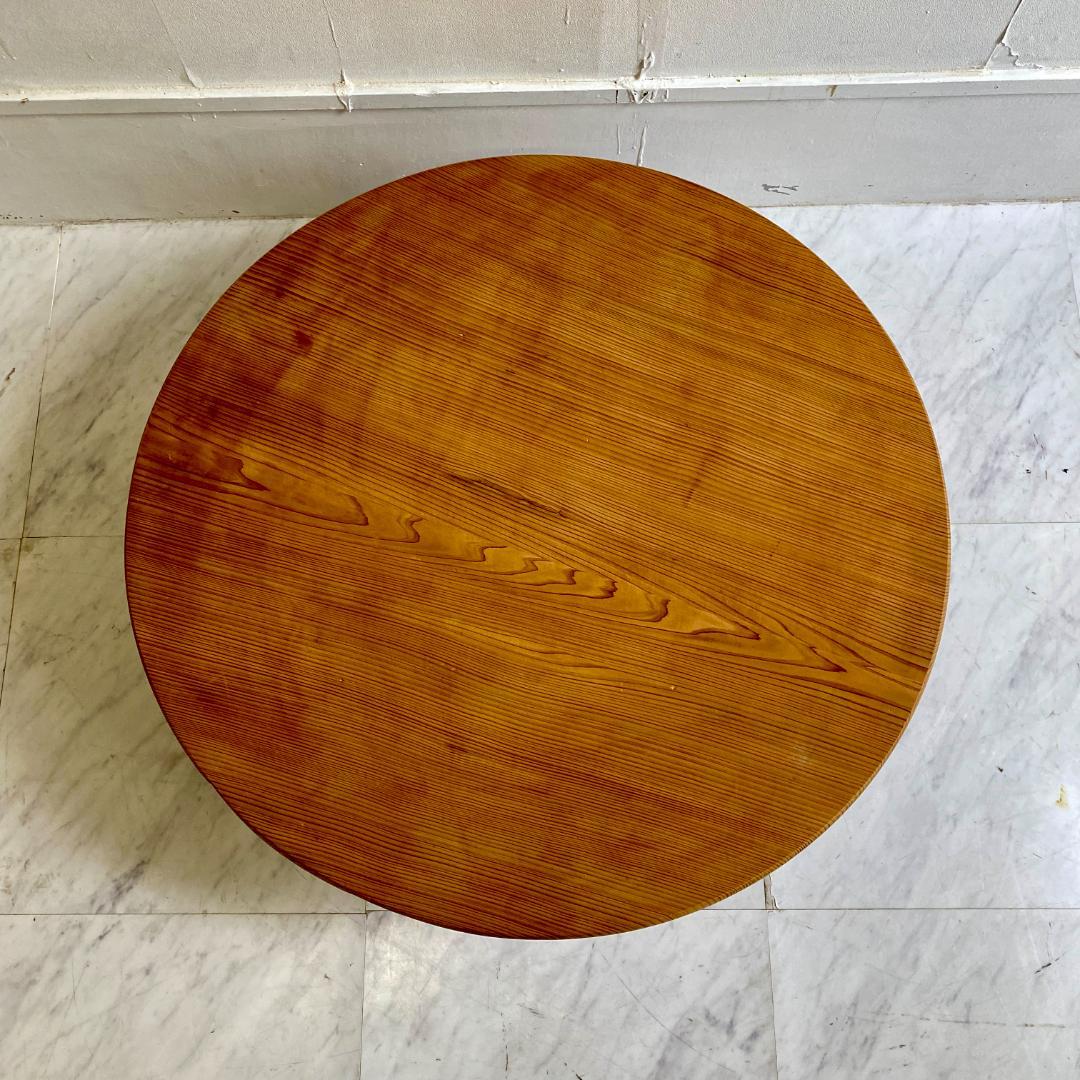 レトロ 折りたたみちゃぶ台 形 木製座卓 山田建具製作所