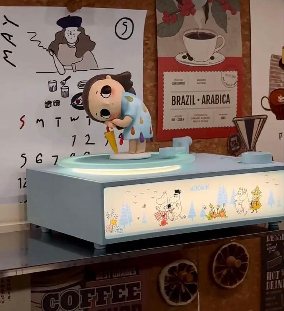 ま*ぱ様 ムーミン フィギュア付き アロマナイトライト Bluetoothスピー