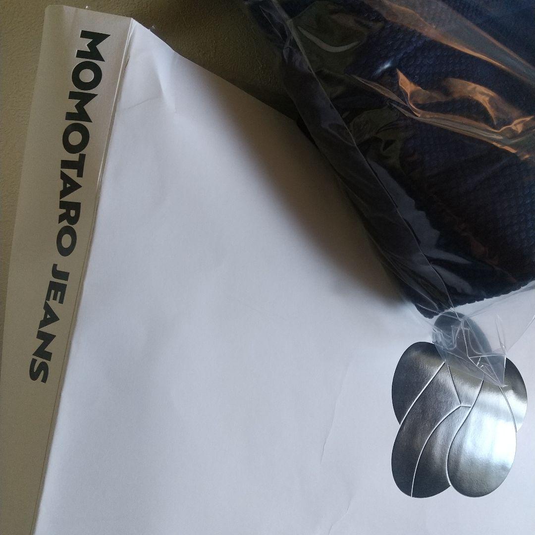 特大sashiko刺し子本藍染kimono羽織りインディゴ桃太郎ジーンズ未使用