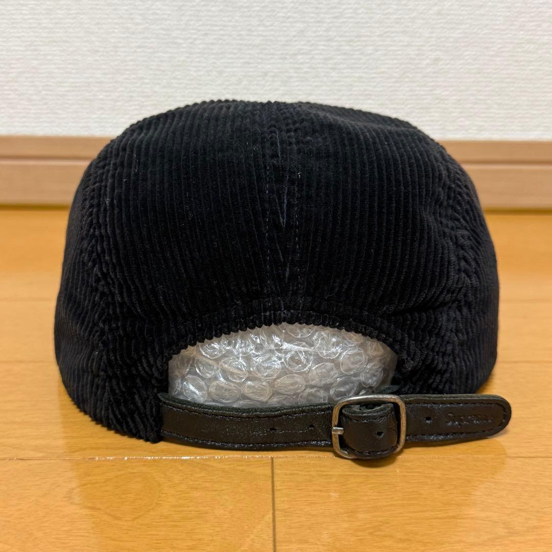 Supreme Corduroy Camp Cap ブラック 18ss - メルカリ