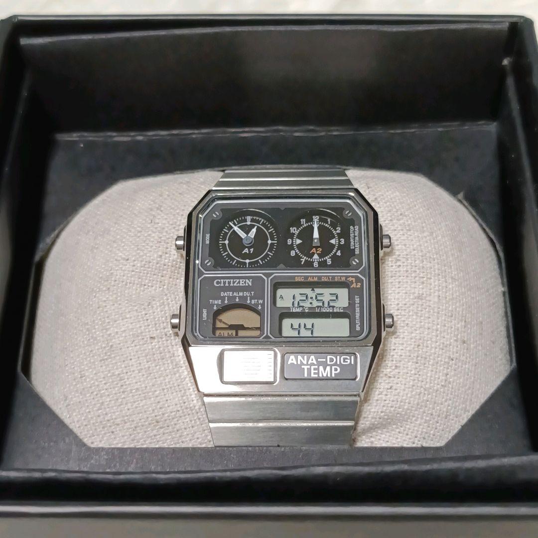 【箱付き】CITIZEN シチズン アナ‑デジ テンプ JG2101‑78E