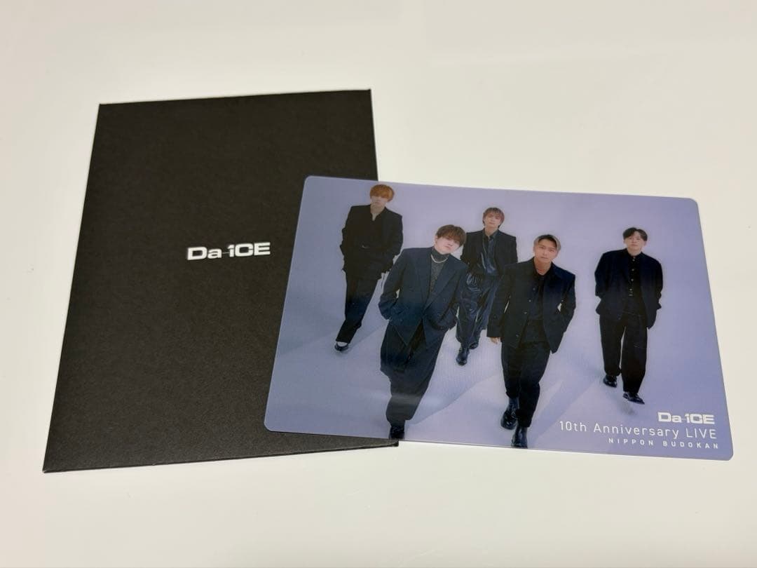 Da-iCE クリアカード 10th Anniversary 武道館 - メルカリ