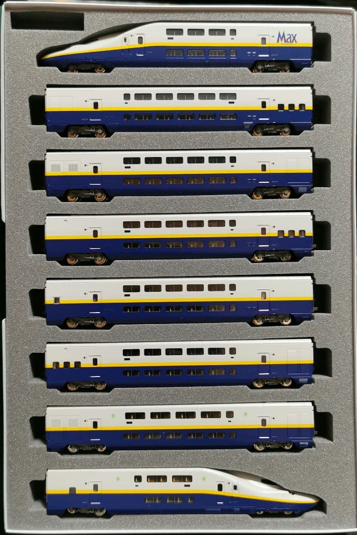 KATO E4系 Max 8両セット 全車室内灯付 KATO E4系新幹線 Max