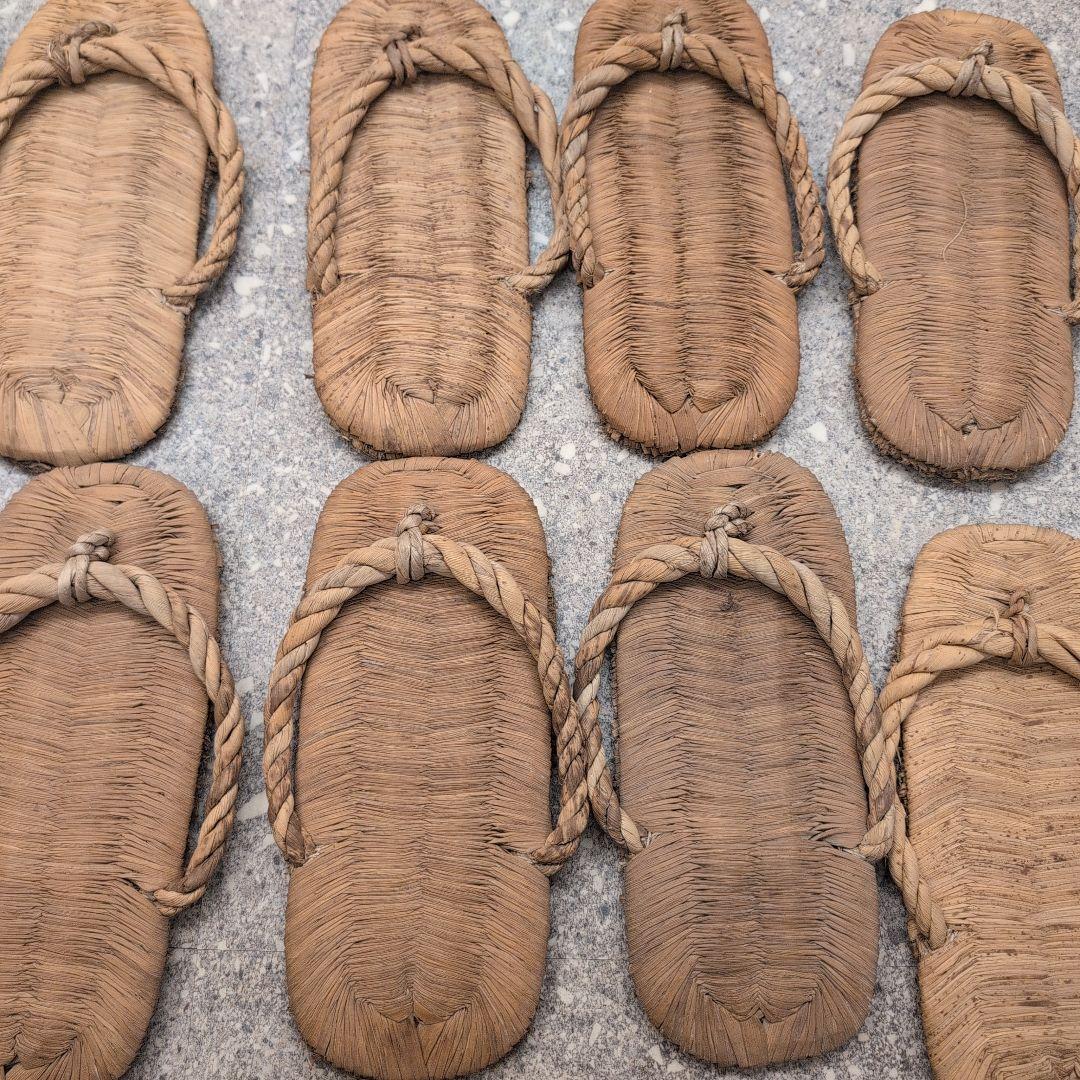 茶道具 露地用 ぞうり・雪駄 二十二足