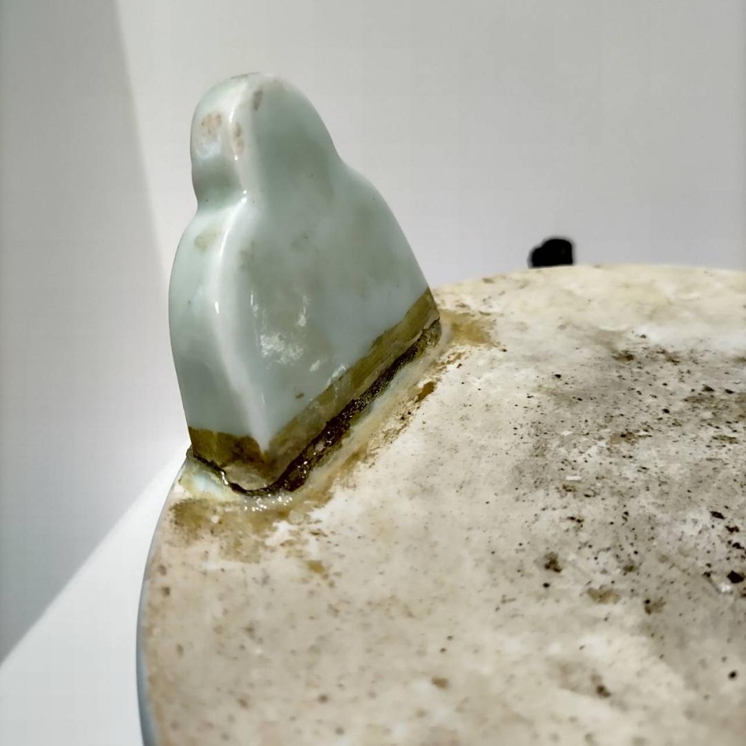 古伊万里 色絵菊花文ワインポット １７世紀 柿右衛門様式