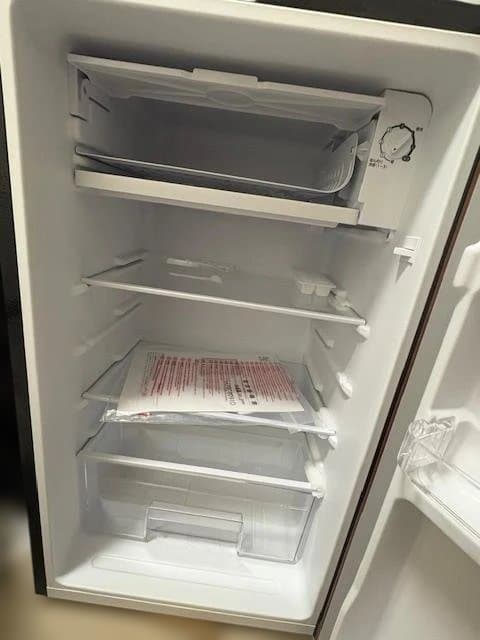 【超美品 2025年製】PRC-B091D 冷蔵庫 92L アイリスオーヤマ