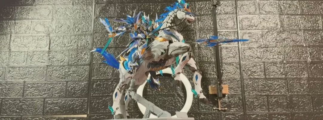 1/100 摩動核 天佑星 龍胆虎将 趙雲＋馬セット 新品未