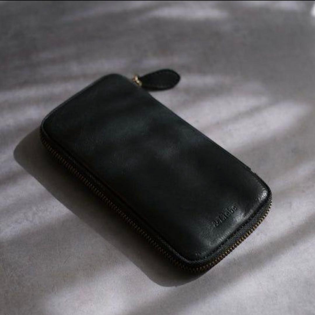 &Liebe アンドリーベ ジップペンケース 黒 ブラック 新品未開封 ②