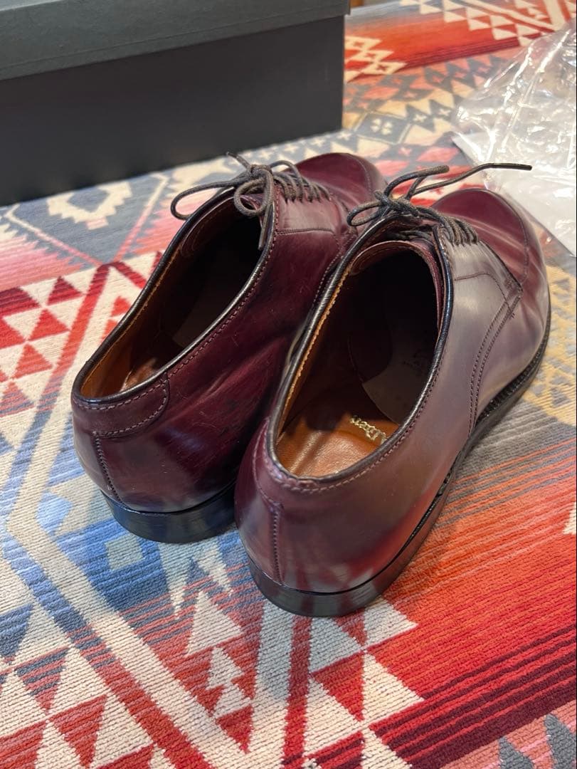 Alden オールデン Vチップ コードバン 54321 バーガンディ