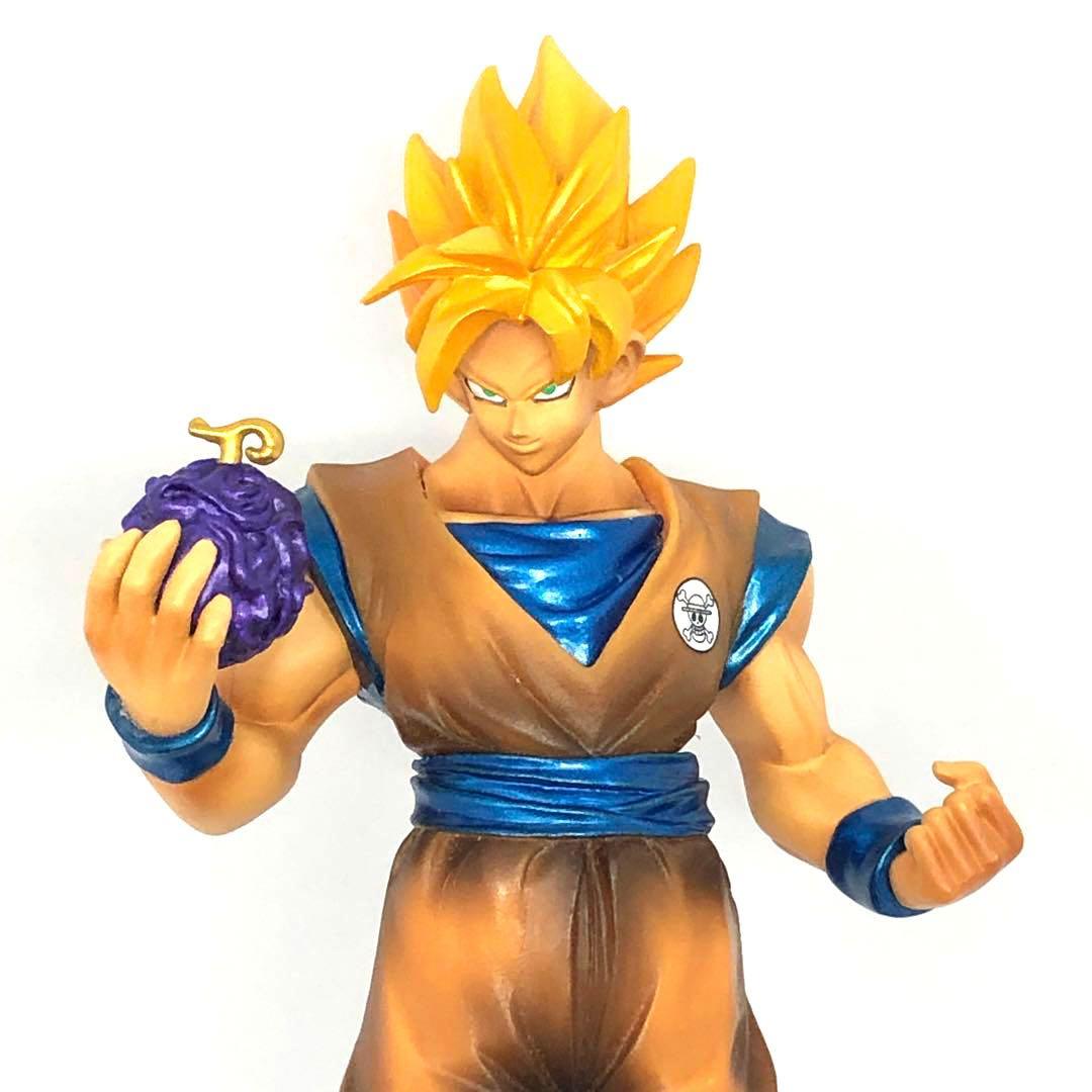 孫悟空 ルフィ コラボ ドラゴンボール改 ワンピース 組み立て式 DX