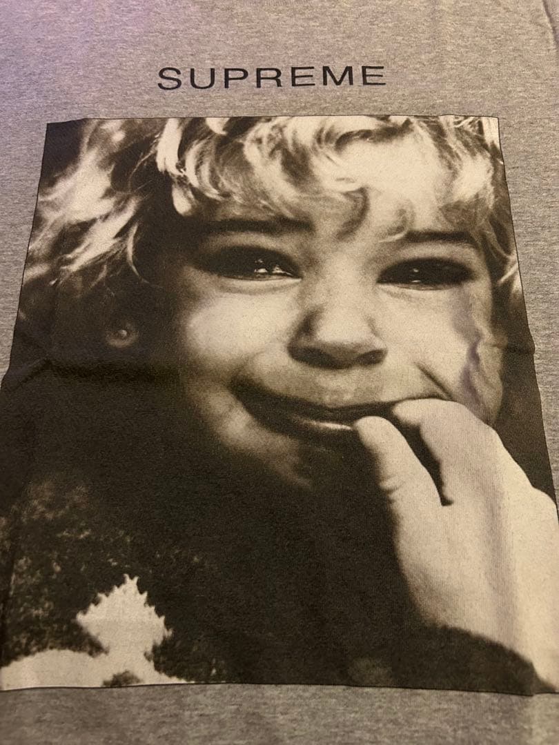 キムタク着 Supreme cry baby Tee グレー M 新品未使用 - メルカリ