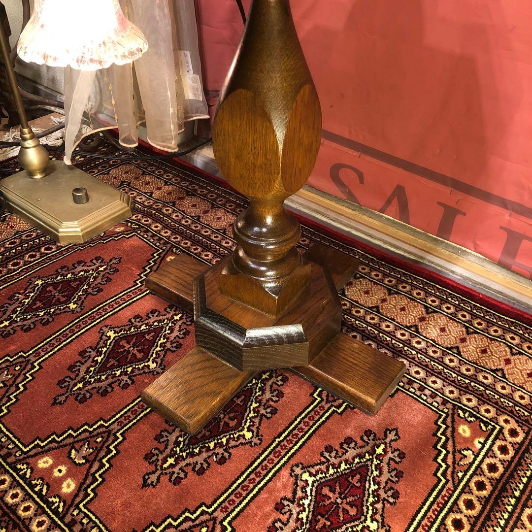 ヴィンテージ レッドオーク コンパクト テーブル サイドテーブル 花台