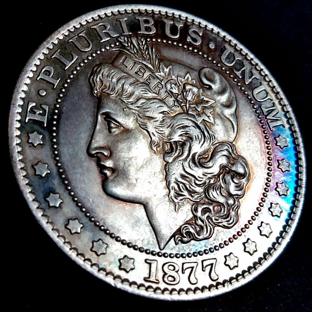 アメリカ合衆国 1877年 E.PLURIBUS・UNUM リバティ 6506 - メルカリ