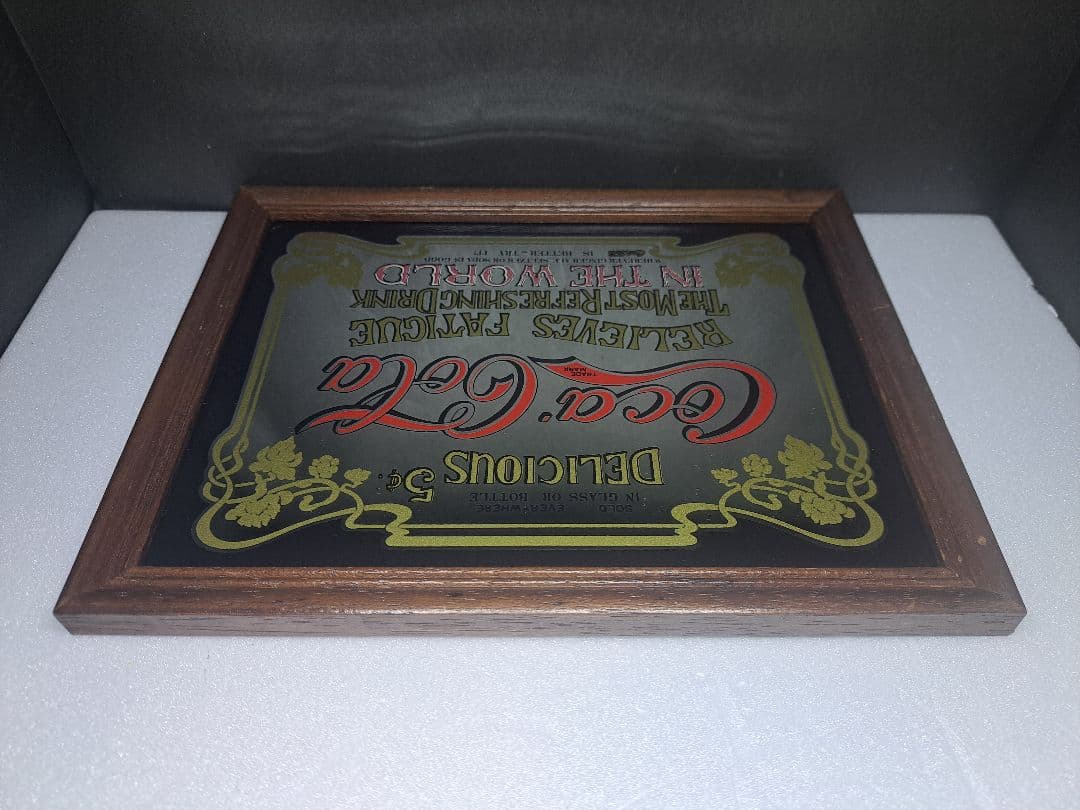 コカ・コーラ】【パブミラー☆希少☆ヴィンテージ】 1 個 希少BIG