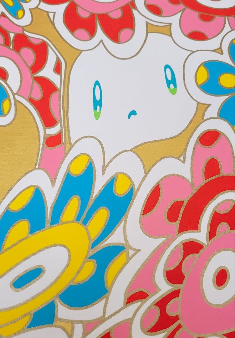 ☆鈴木哲也☆S20 現代アート 原画 絵画 ポップアート ☆送料無料#144