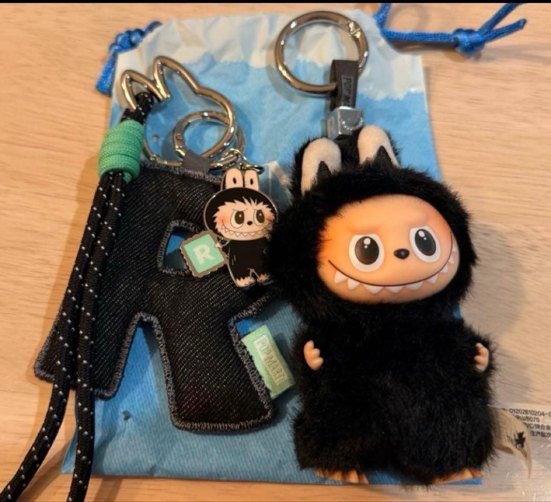 ラブブ イニシャル チャーム セット 2点セット】ラブブ イニシャル