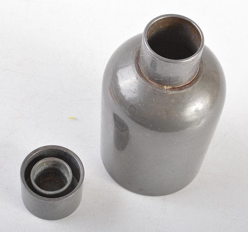 煎茶道具　古錫　乾茂號造　茶壷　茶心壷　約202g　M　R5114