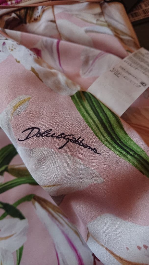 ＼新品未使用／ ドルチェアンドガッパーナ ペイズリーラメ刺繍 スカート