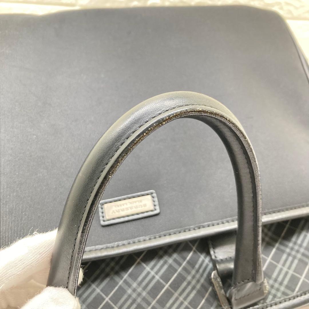 BURBERRY バーバリーブラックレーベルビジネスバッグショルダーブラック