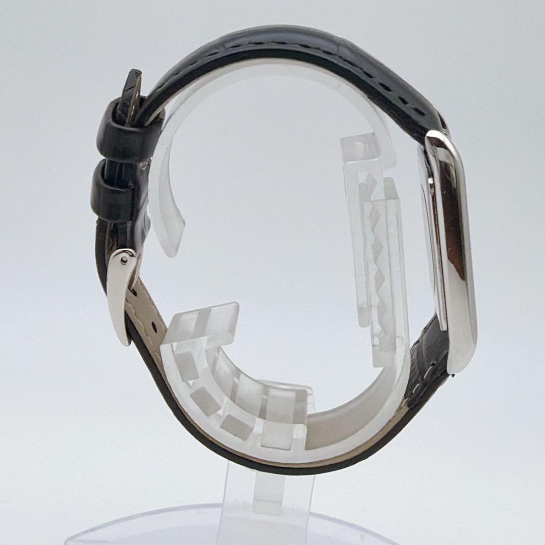 【希少】イヴサンローラン レクタンギュラー スクエア 青針 腕時計 ボーイズ