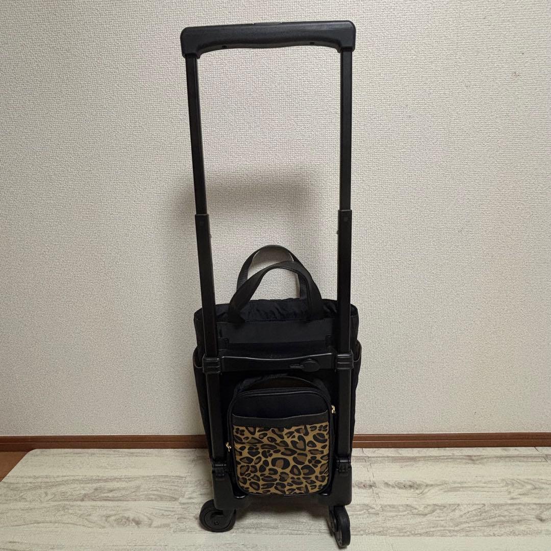 SWANY スワニー キャリーバック レオパード柄 ヒョウ柄