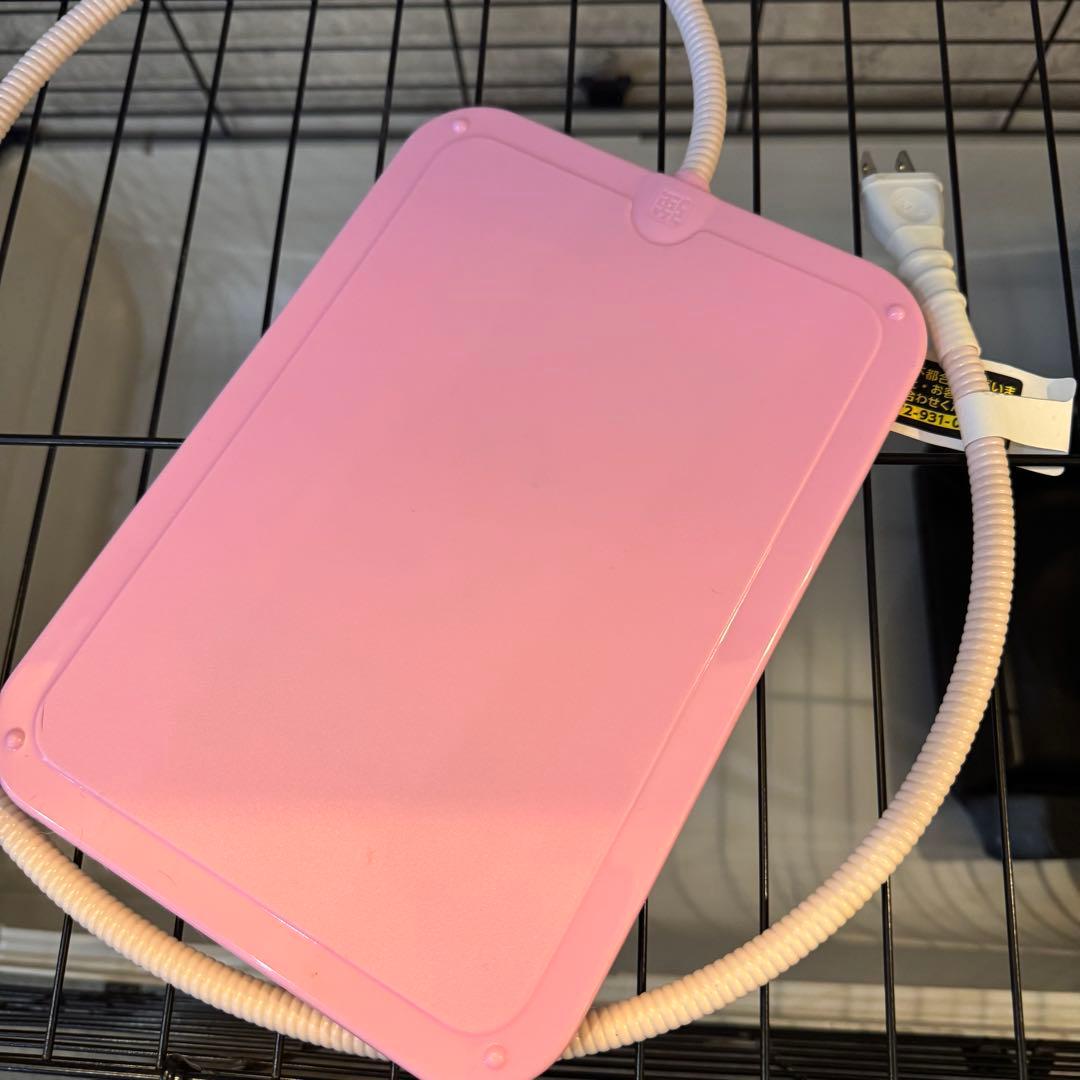 SAVIC 】小動物ケージ アンビエント80 キャリー&ヒーターのセット